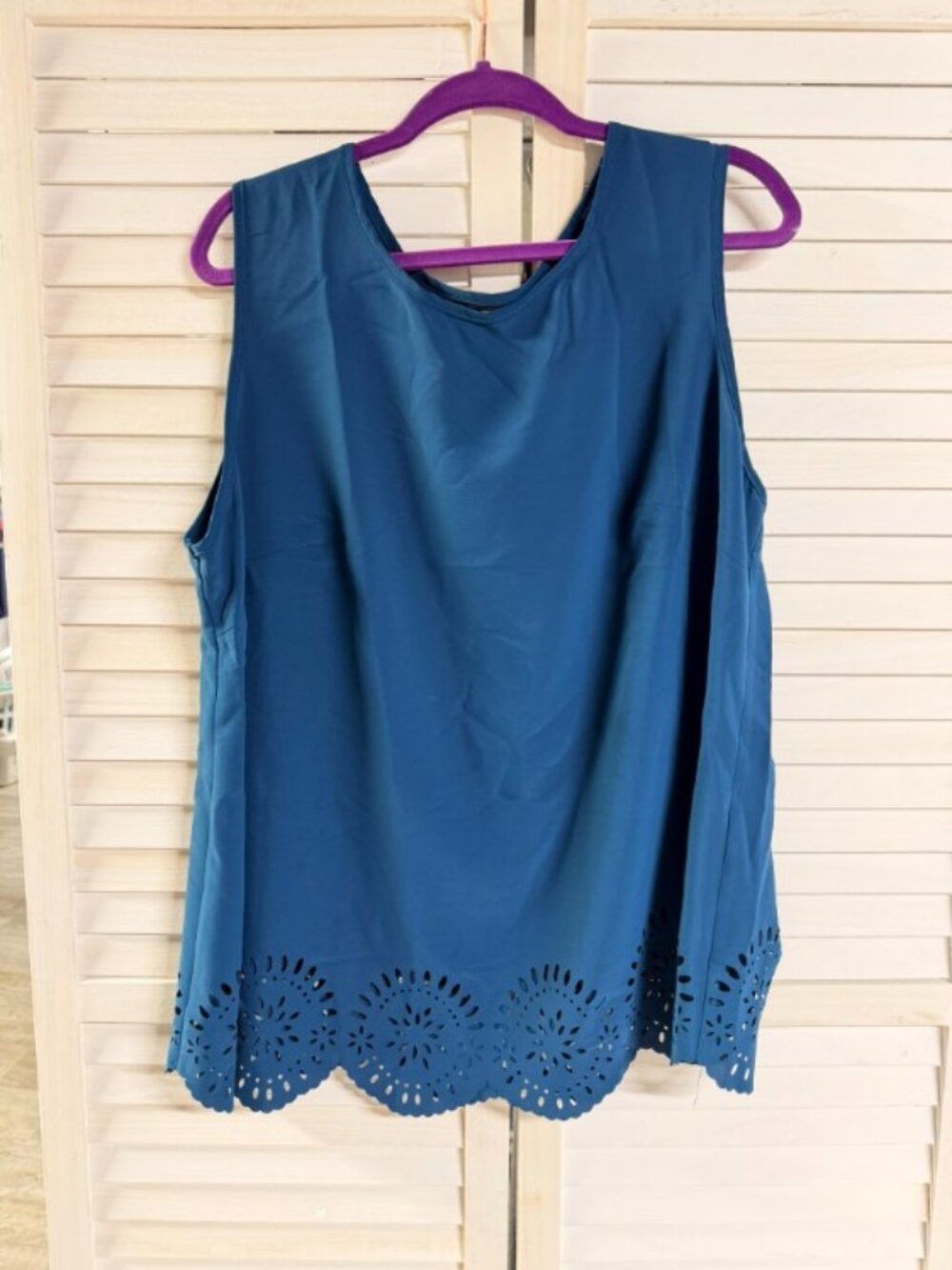 Aegean Blue tank